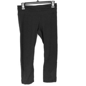 Lululemon Run Inspire Crop solid black